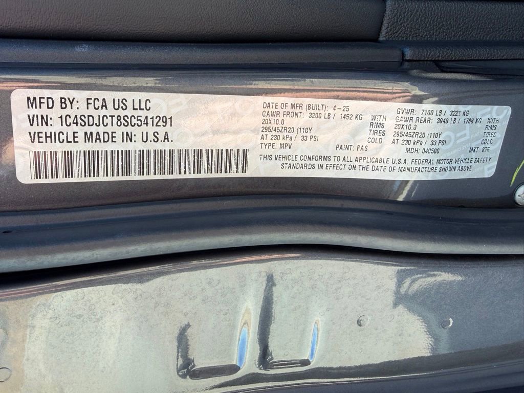 Used 2025 Dodge Durango R/T image 36