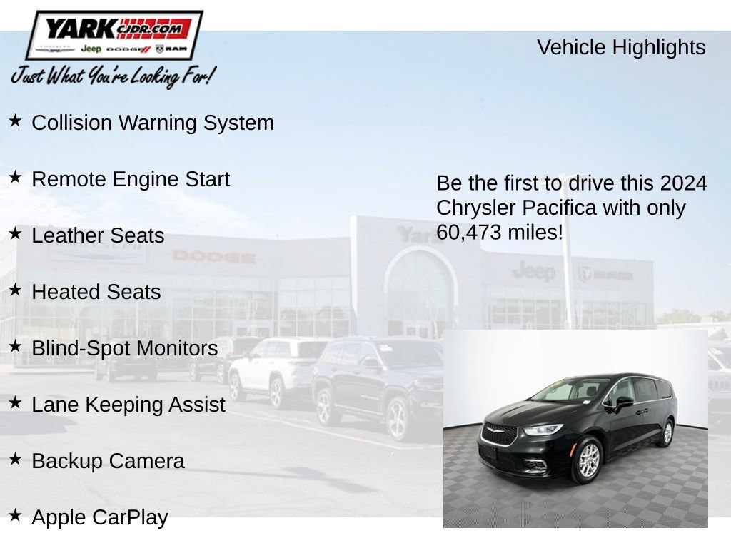 Certified 2024 Chrysler Pacifica Touring-L FWD image 12