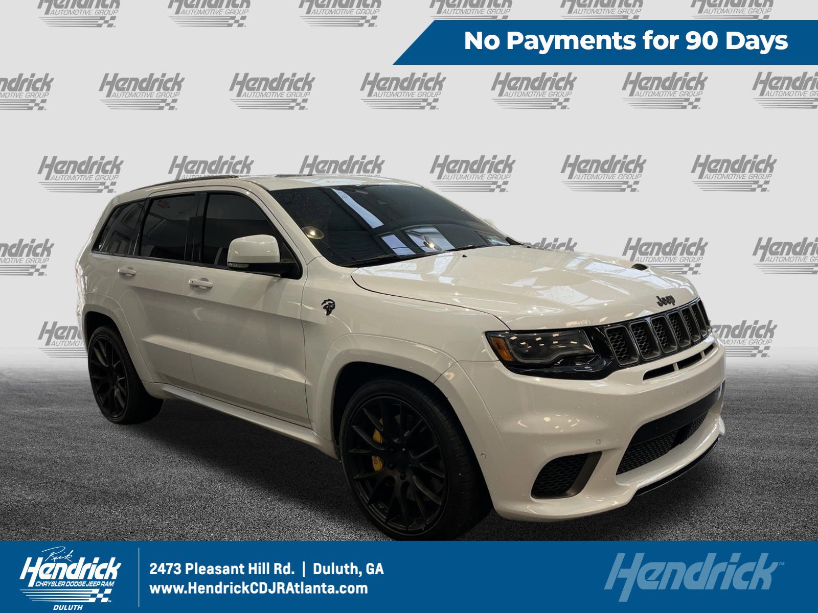 Used 2018 Jeep Grand Cherokee Trackhawk AWD/4WD image 1