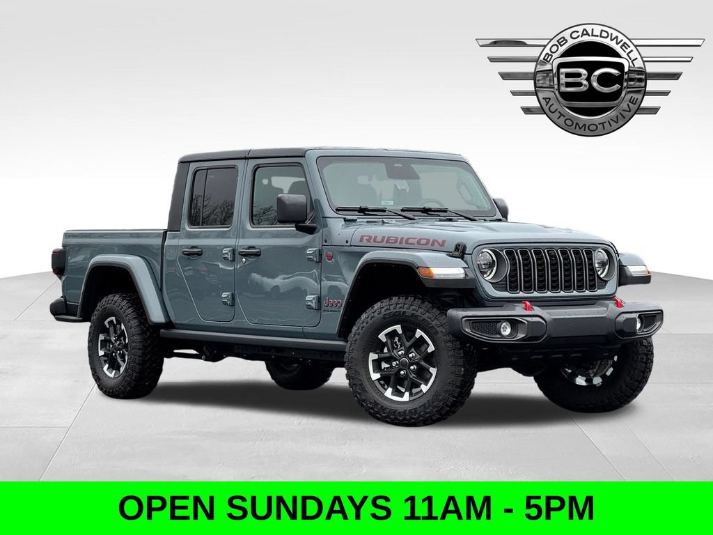 New 2026 Jeep Gladiator Rubicon w/ Safety Group AWD/4WD 360° Tour