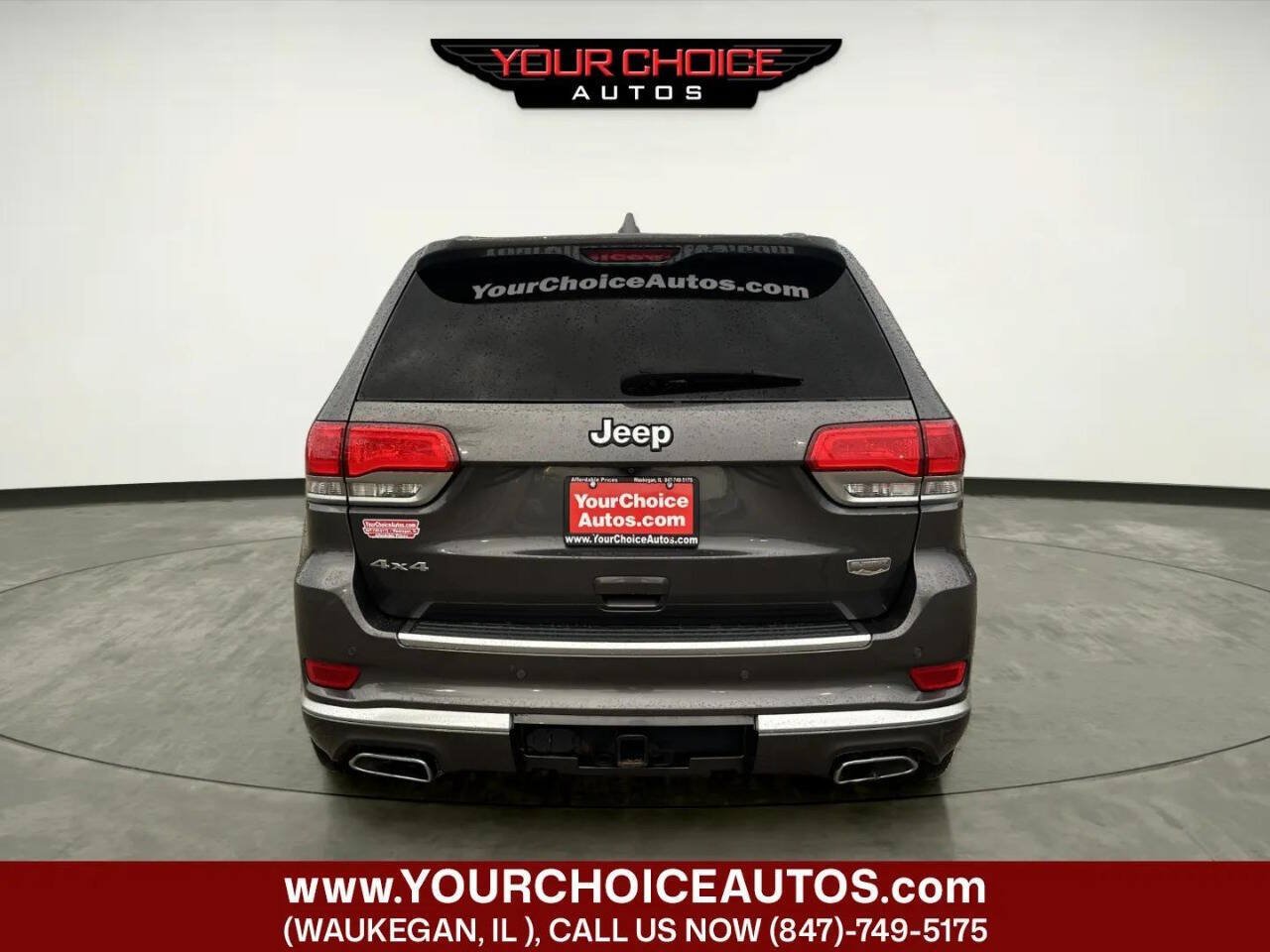 Used 2018 Jeep Grand Cherokee Summit w/ Platinum Series Group AWD/4WD image 4