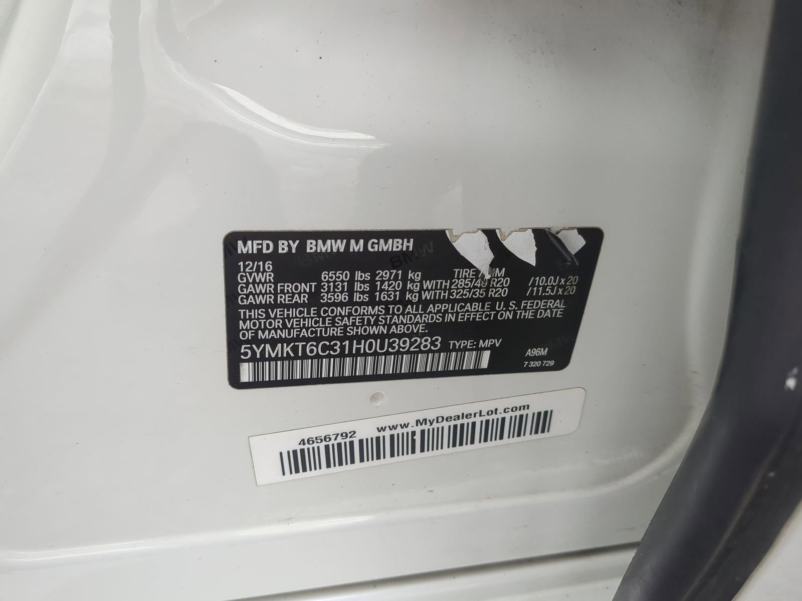 Used 2017 BMW X5 M image 41