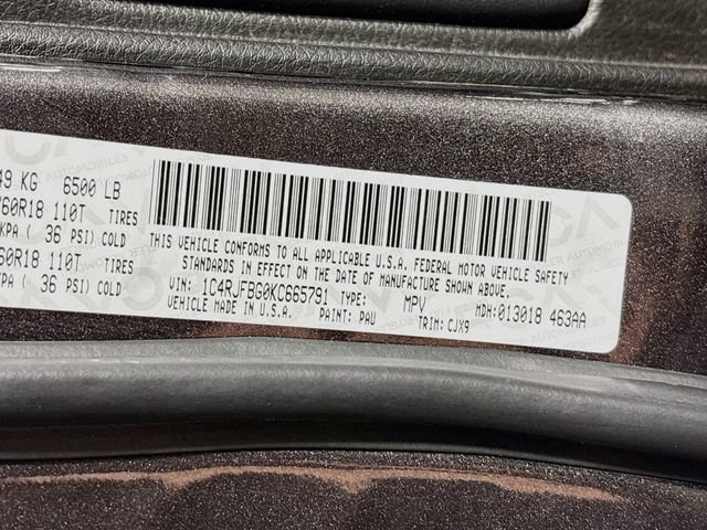 Used 2019 Jeep Grand Cherokee Limited AWD/4WD image 30