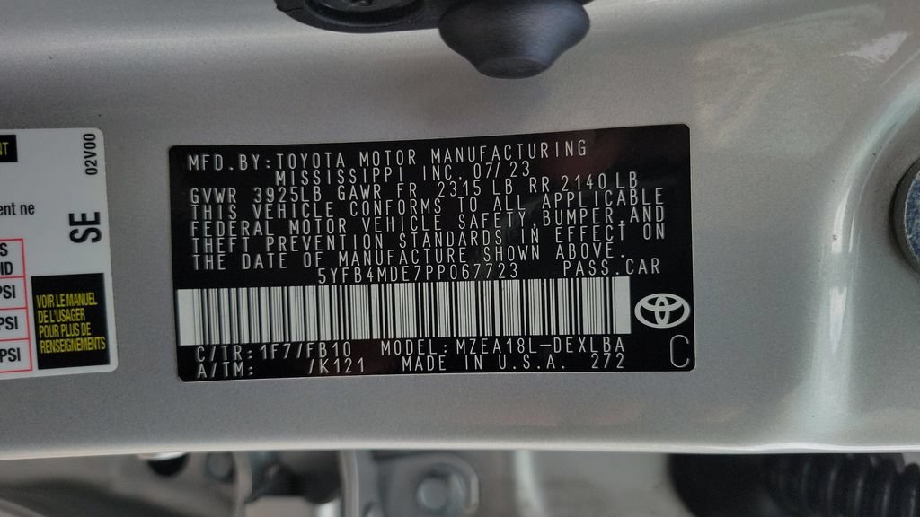 Certified 2023 Toyota Corolla LE FWD image 23