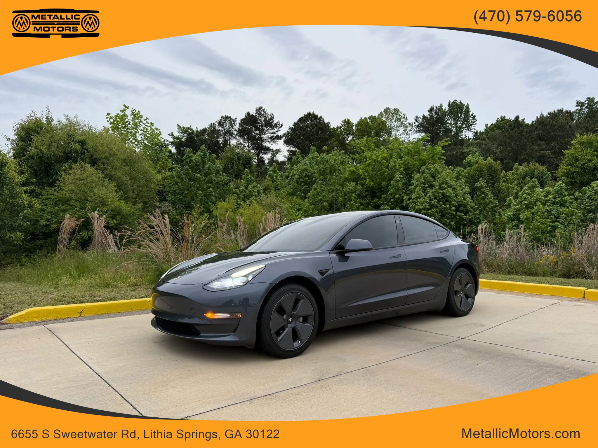 Used 2022 Tesla Model 3 Long Range AWD/4WD image 1