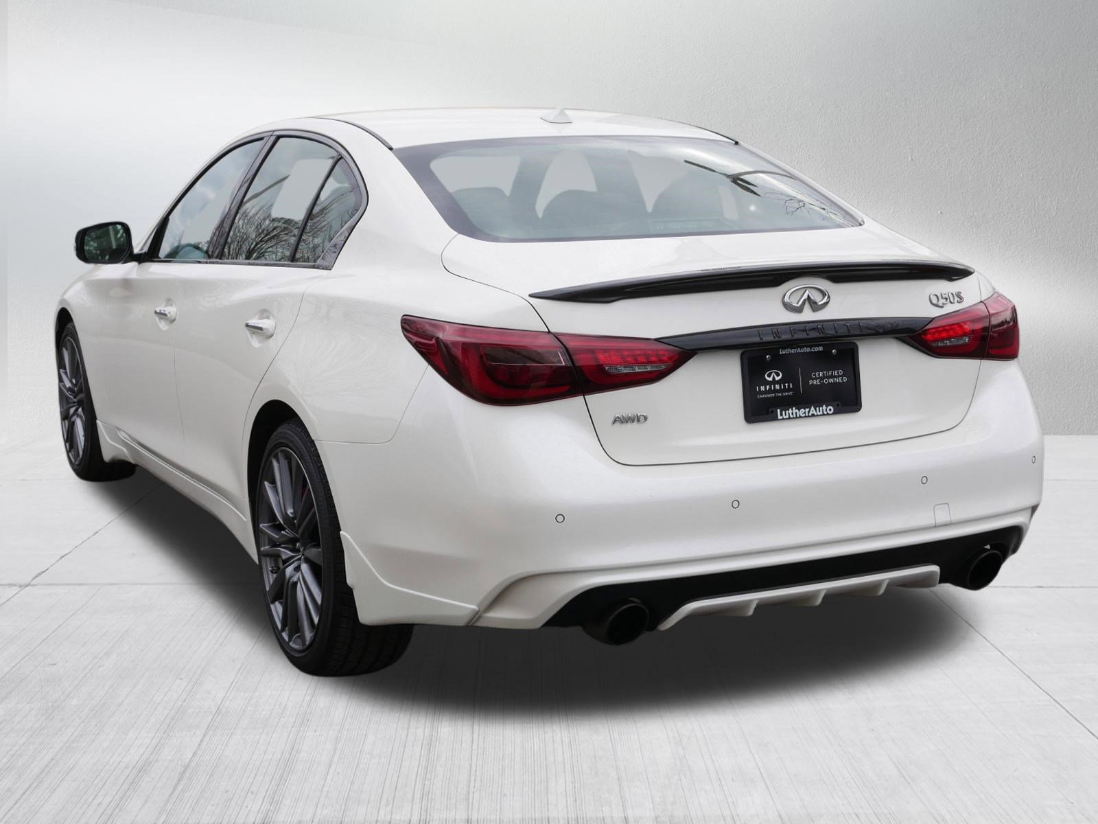 Certified 2021 INFINITI Q50 Red Sport 400 w/ Proactive Package image 5