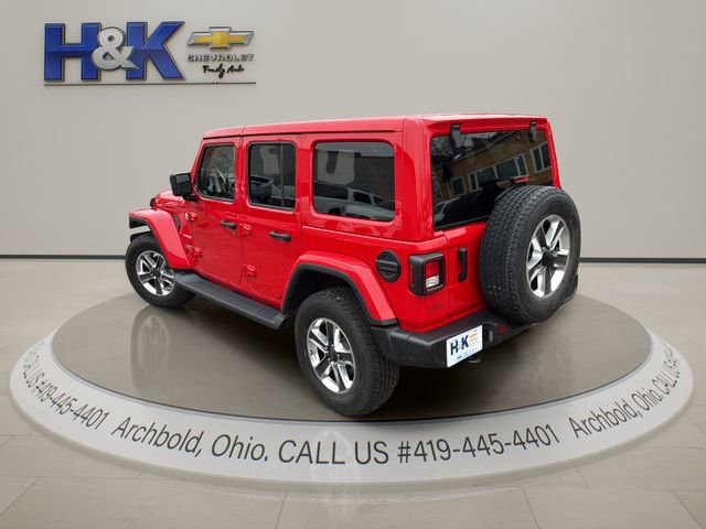 Used 2021 Jeep Wrangler Unlimited Sahara w/ Uconnect 4C Nav & Sound Group image 7