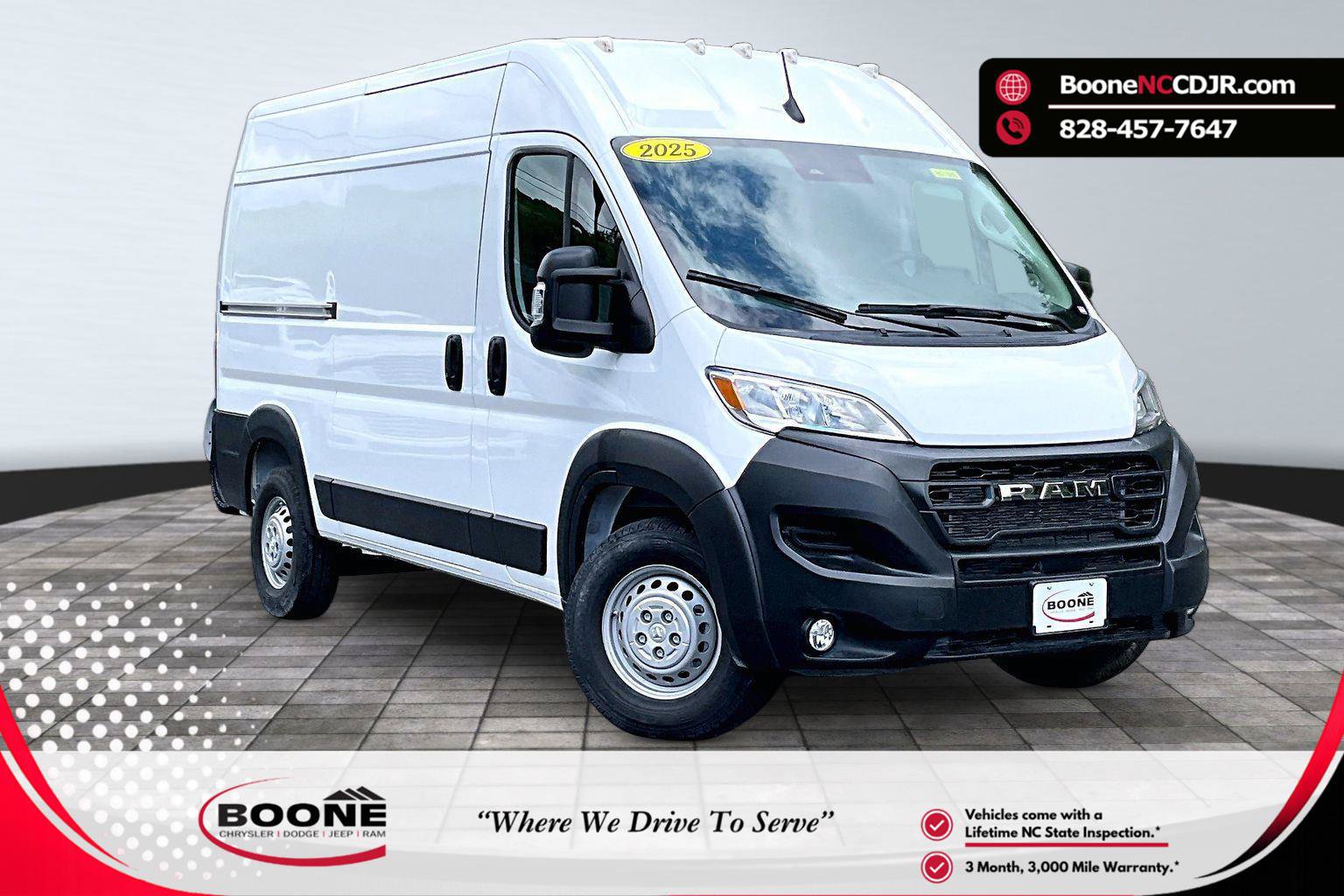 Used 2025 RAM ProMaster 2500 w/ Convenience Group FWD image 1