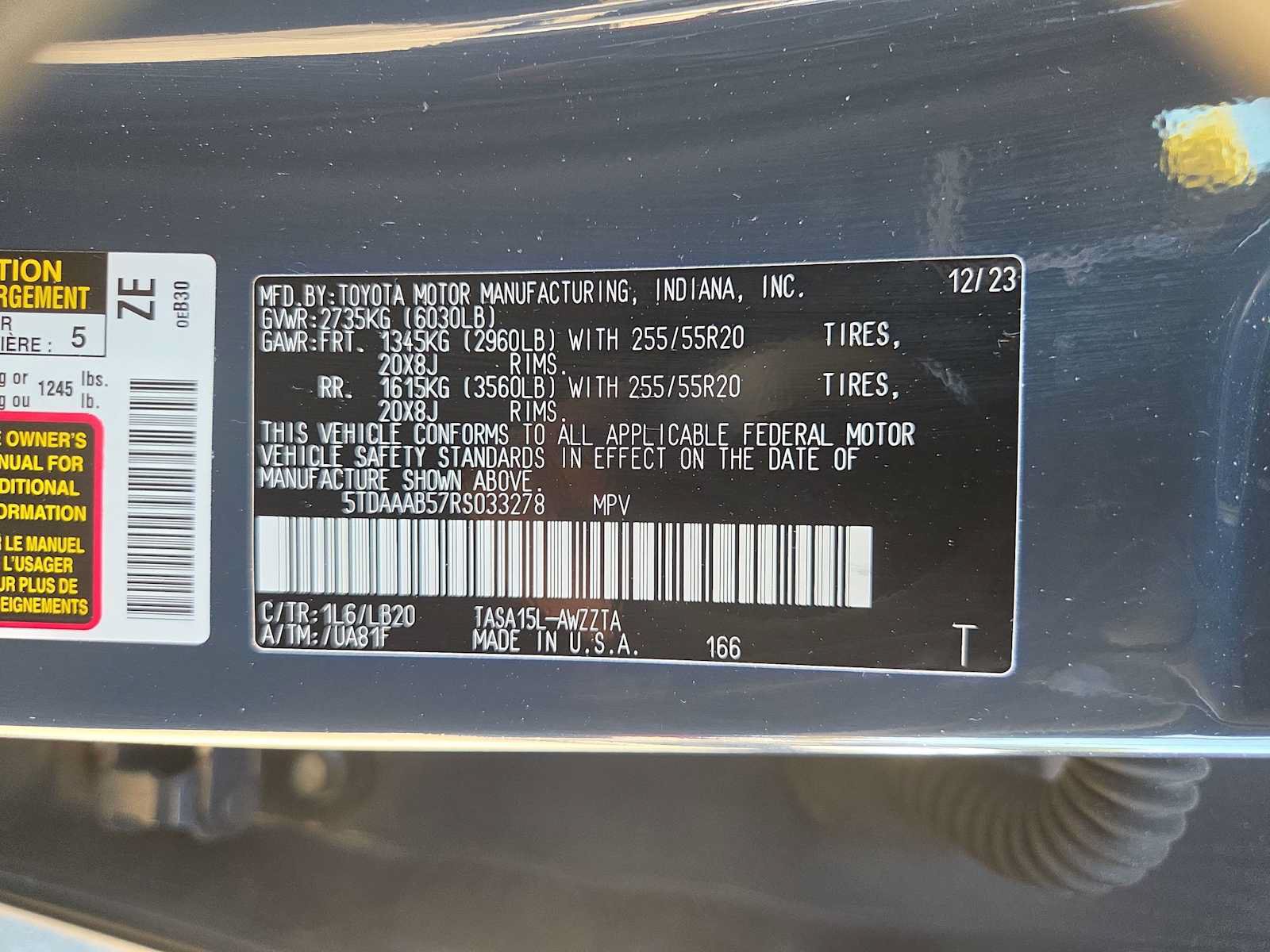 Used 2024 Toyota Grand Highlander AWD image 26
