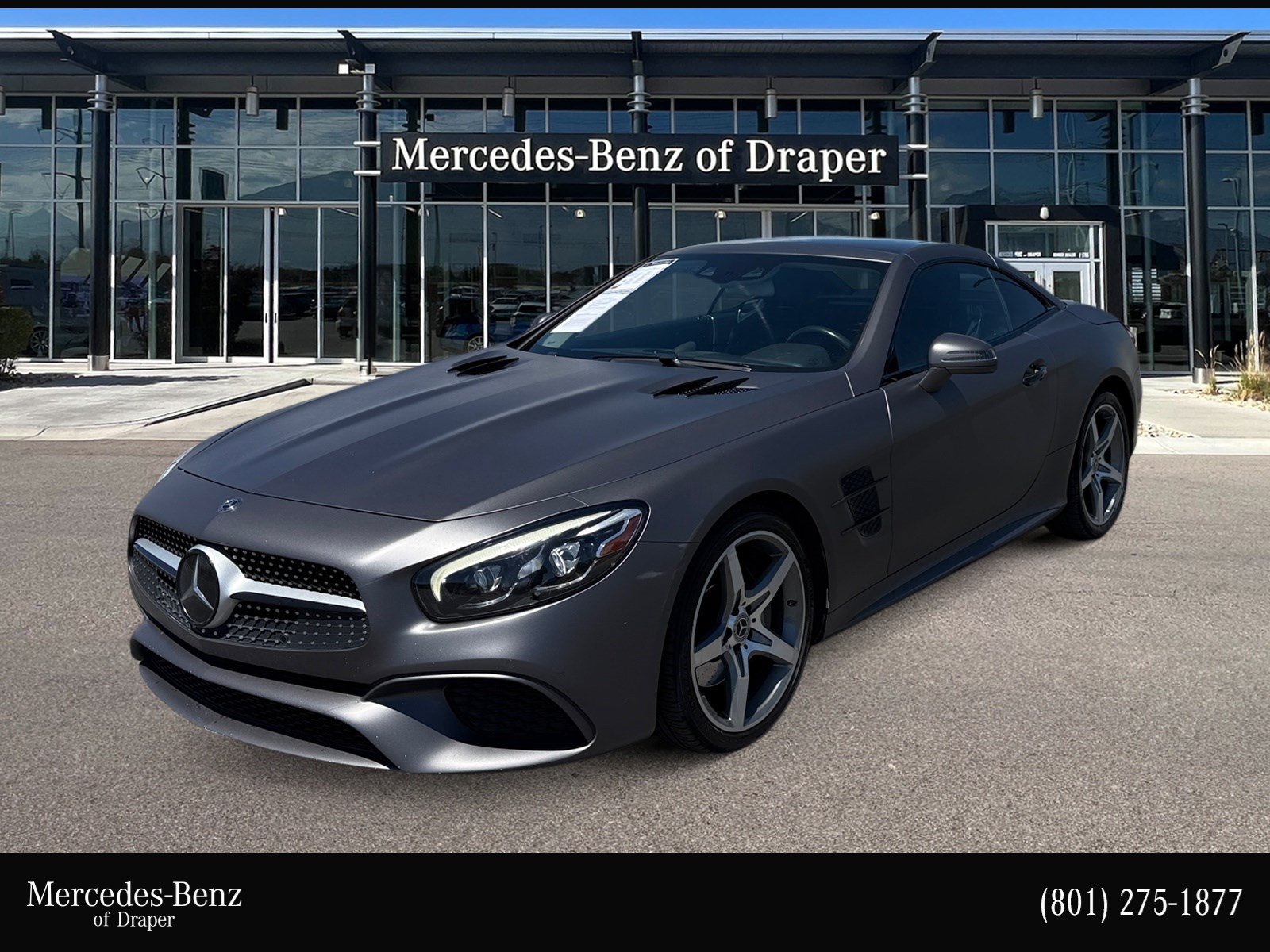 Certified 2018 Mercedes-Benz SL 550