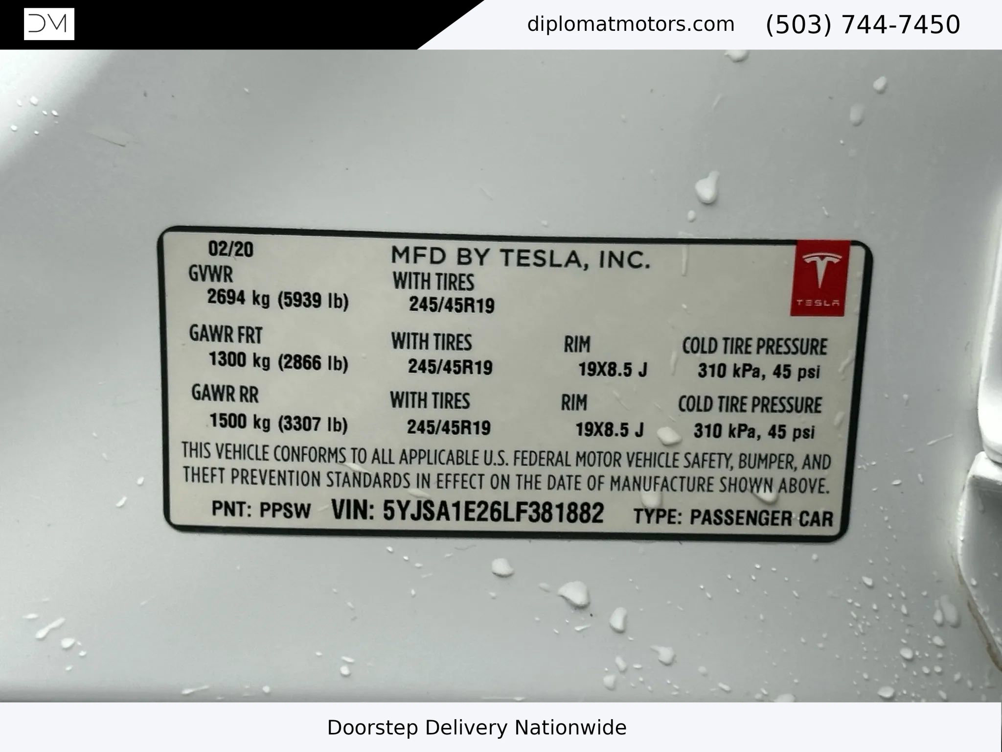 Used 2020 Tesla Model S Long Range Plus image 45