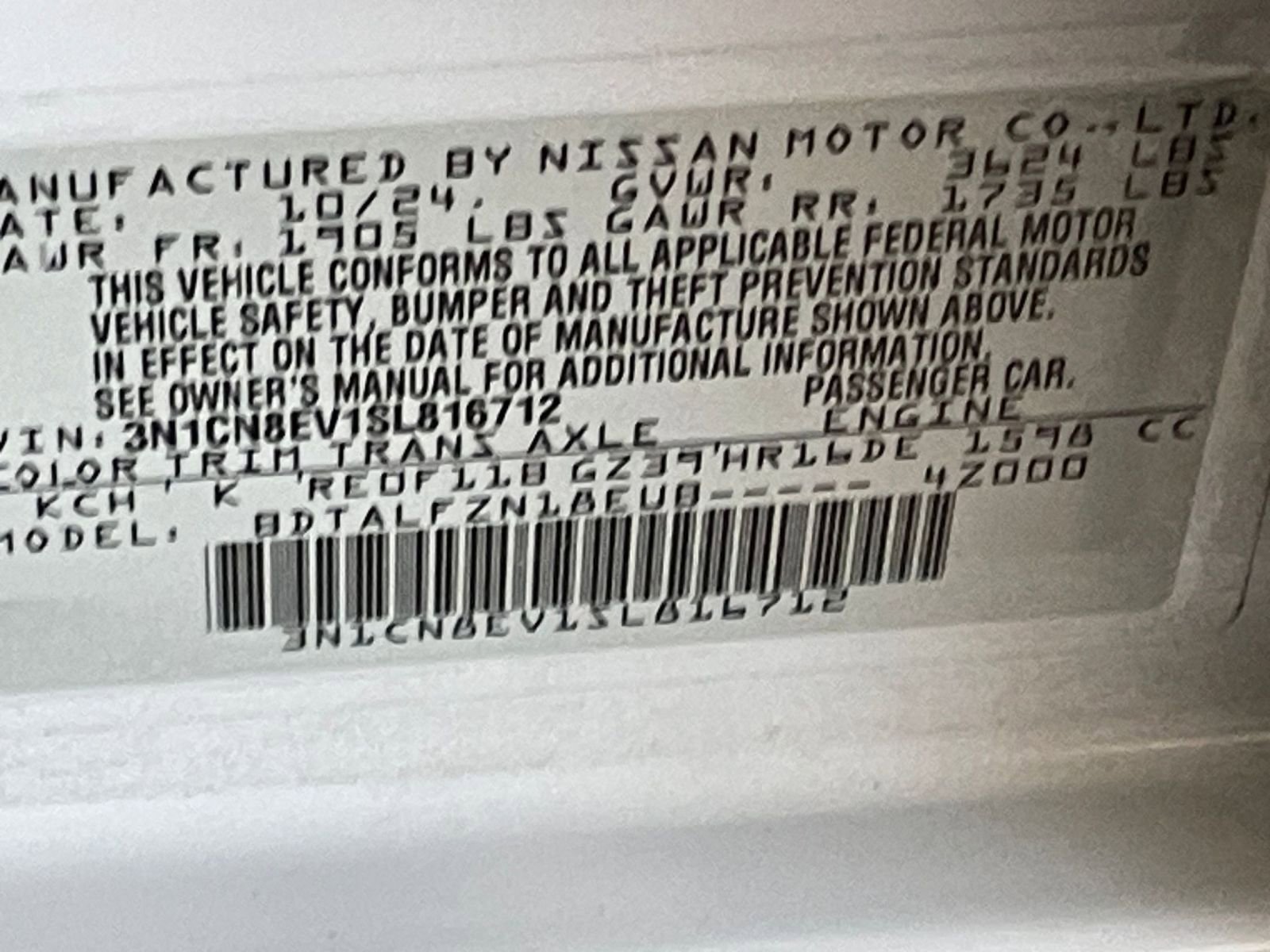 Used 2025 Nissan Versa SV image 27