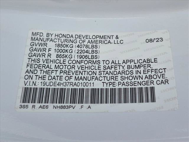 Certified 2024 Acura Integra A-Spec FWD image 15