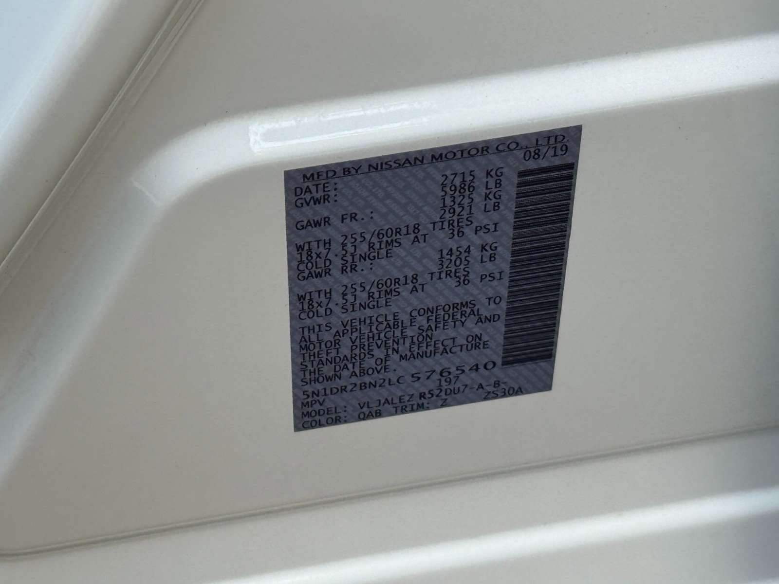 Used 2020 Nissan Pathfinder SV w/ Rock Creek Edition image 42