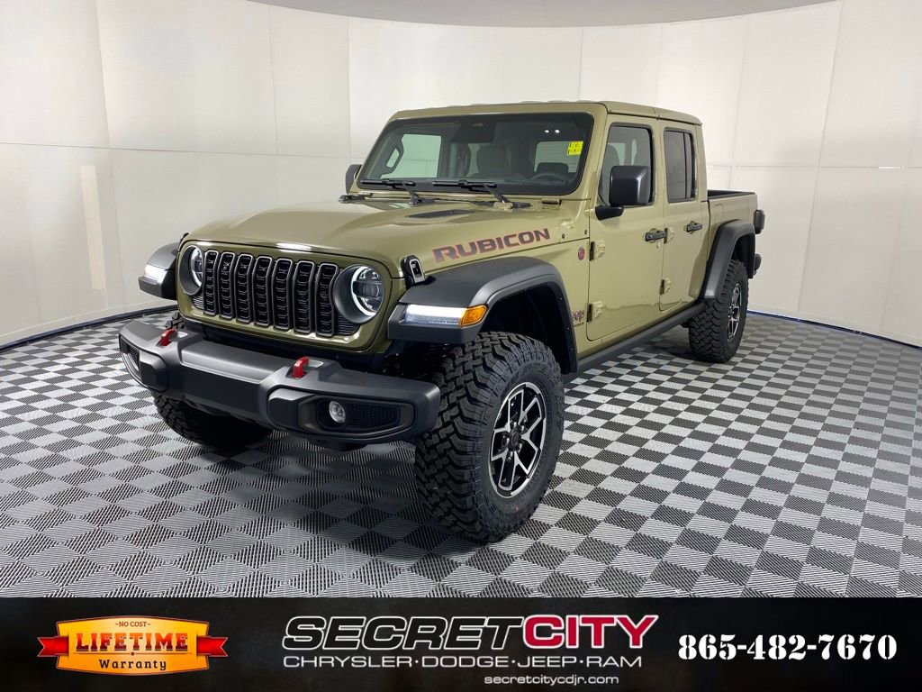 New 2026 Jeep Gladiator Rubicon w/ Steel Power Dome Hood Package image 3