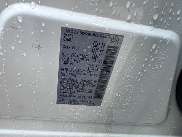 Used 2016 INFINITI QX60 FWD w/ Deluxe Technology Package image 43