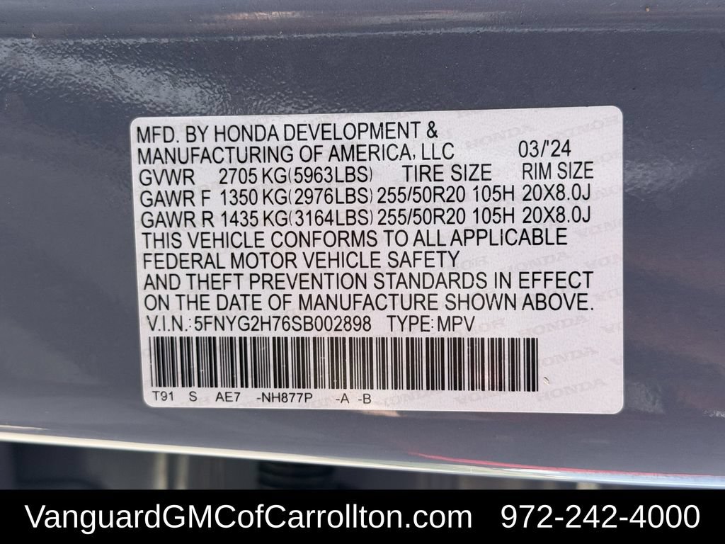 Used 2025 Honda Pilot Touring image 33