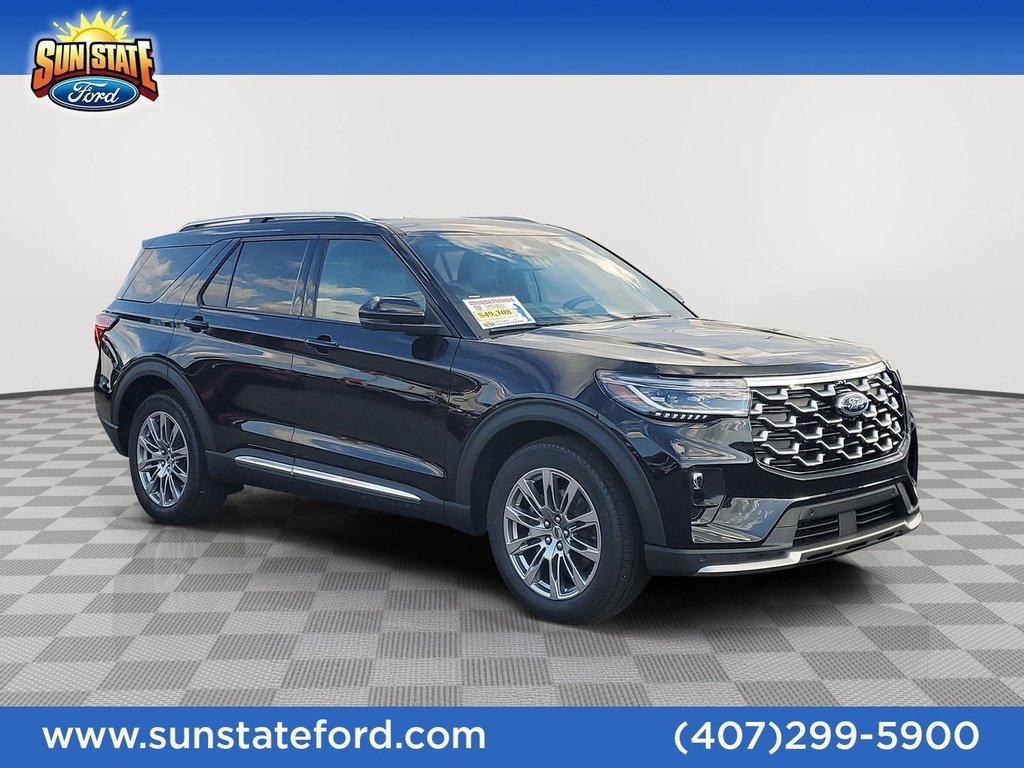 New 2025 Ford Explorer Platinum