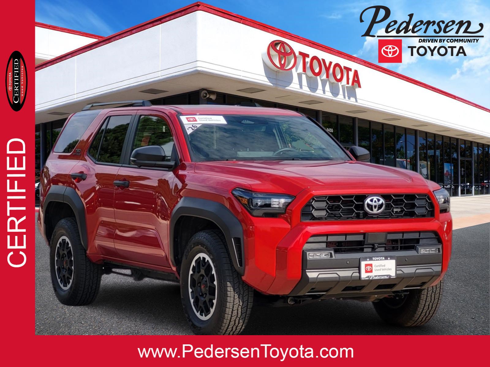 Certified 2026 Toyota 4Runner TRD Off-Road Premium AWD/4WD image 1
