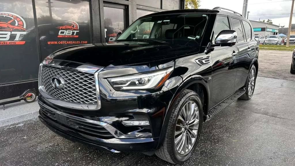 Used 2018 INFINITI QX80 2WD w/ Deluxe Technology Package