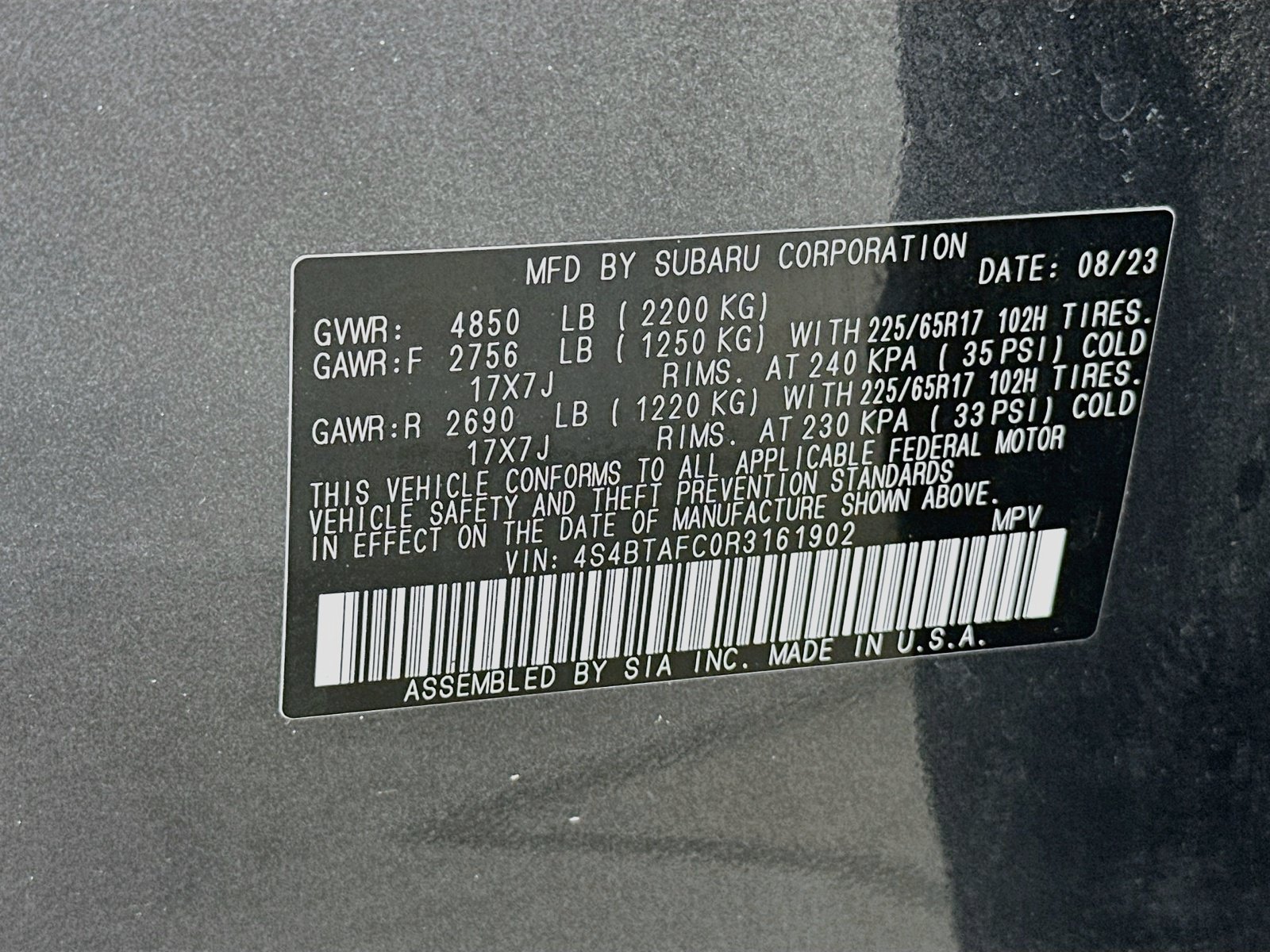 Used 2024 Subaru Outback Premium AWD/4WD image 32