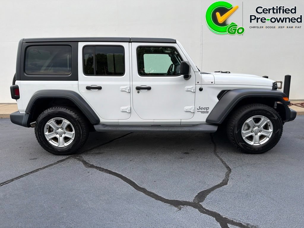 Certified 2019 Jeep Wrangler Unlimited Sport S AWD/4WD image 4