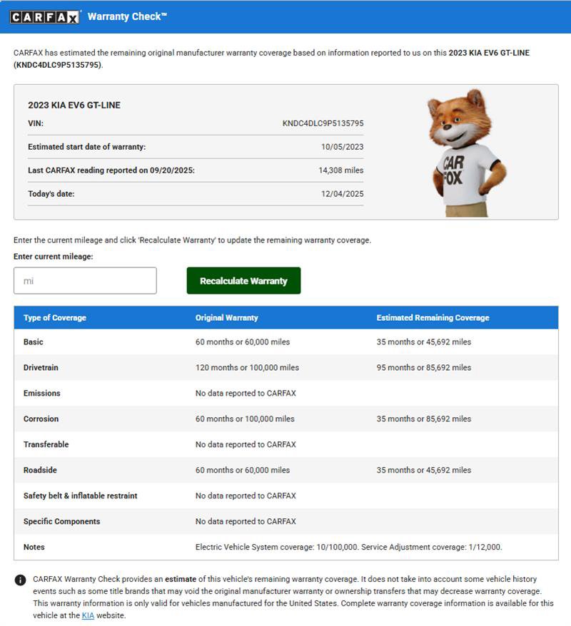 Used 2023 Kia EV6 GT-Line w/ GT-Line White Seat Package image 45