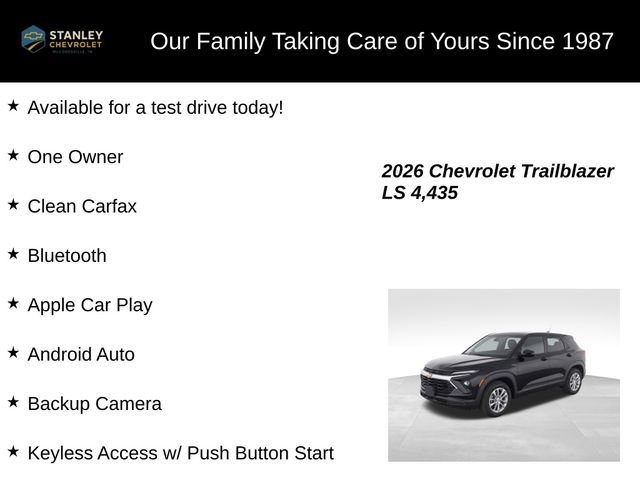 Used 2026 Chevrolet TrailBlazer LS FWD image 9