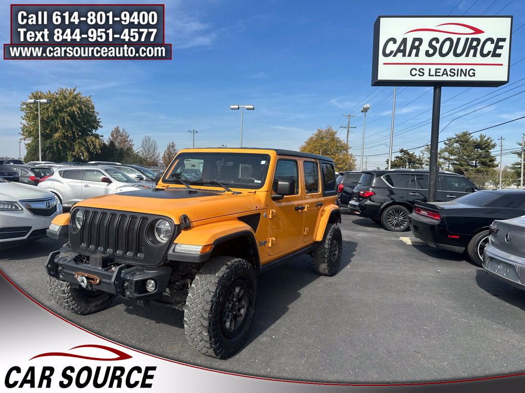 Used 2018 Jeep Wrangler Unlimited Sahara w/ Uconnect 4C Nav & Sound Group AWD/4WD image 1