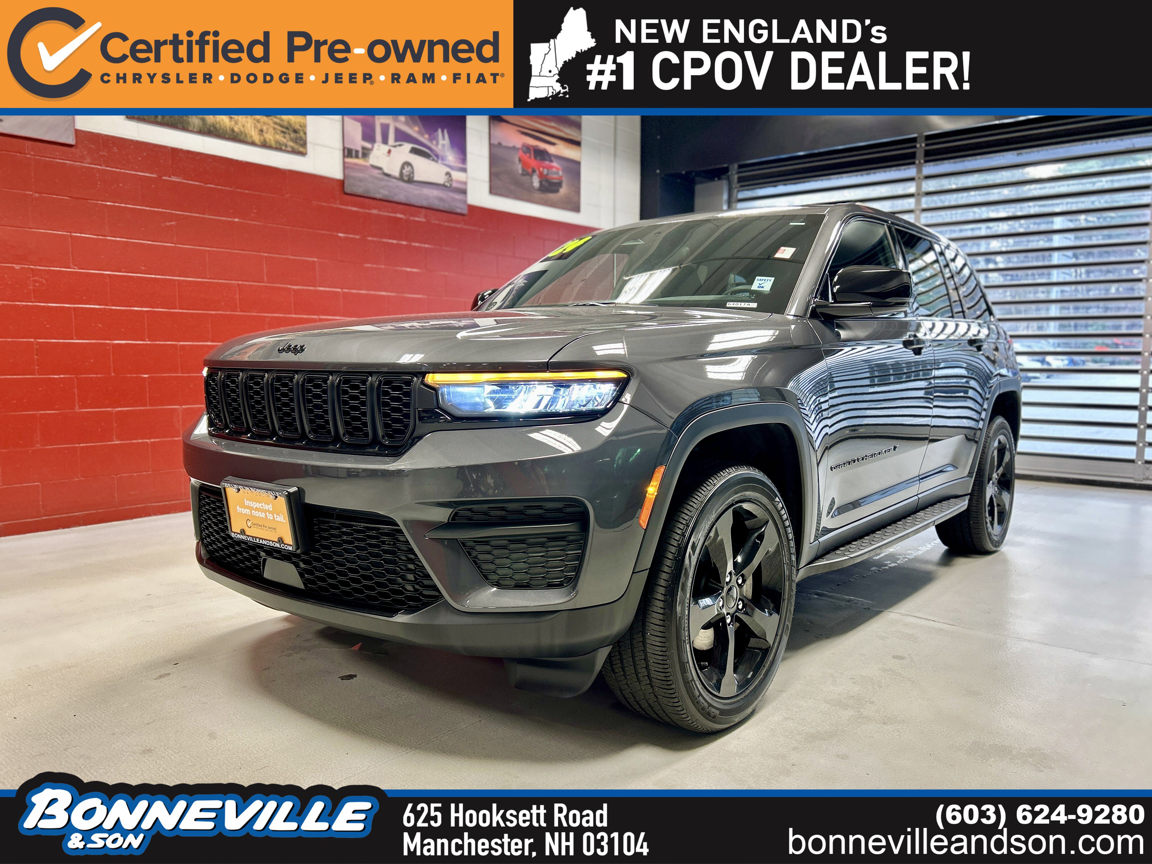 Certified 2024 Jeep Grand Cherokee Altitude AWD/4WD image 1