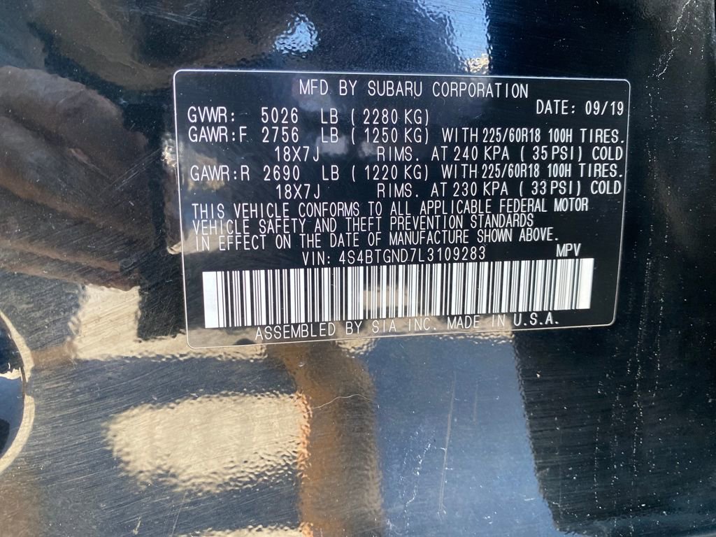 Used 2020 Subaru Outback Limited XT image 60