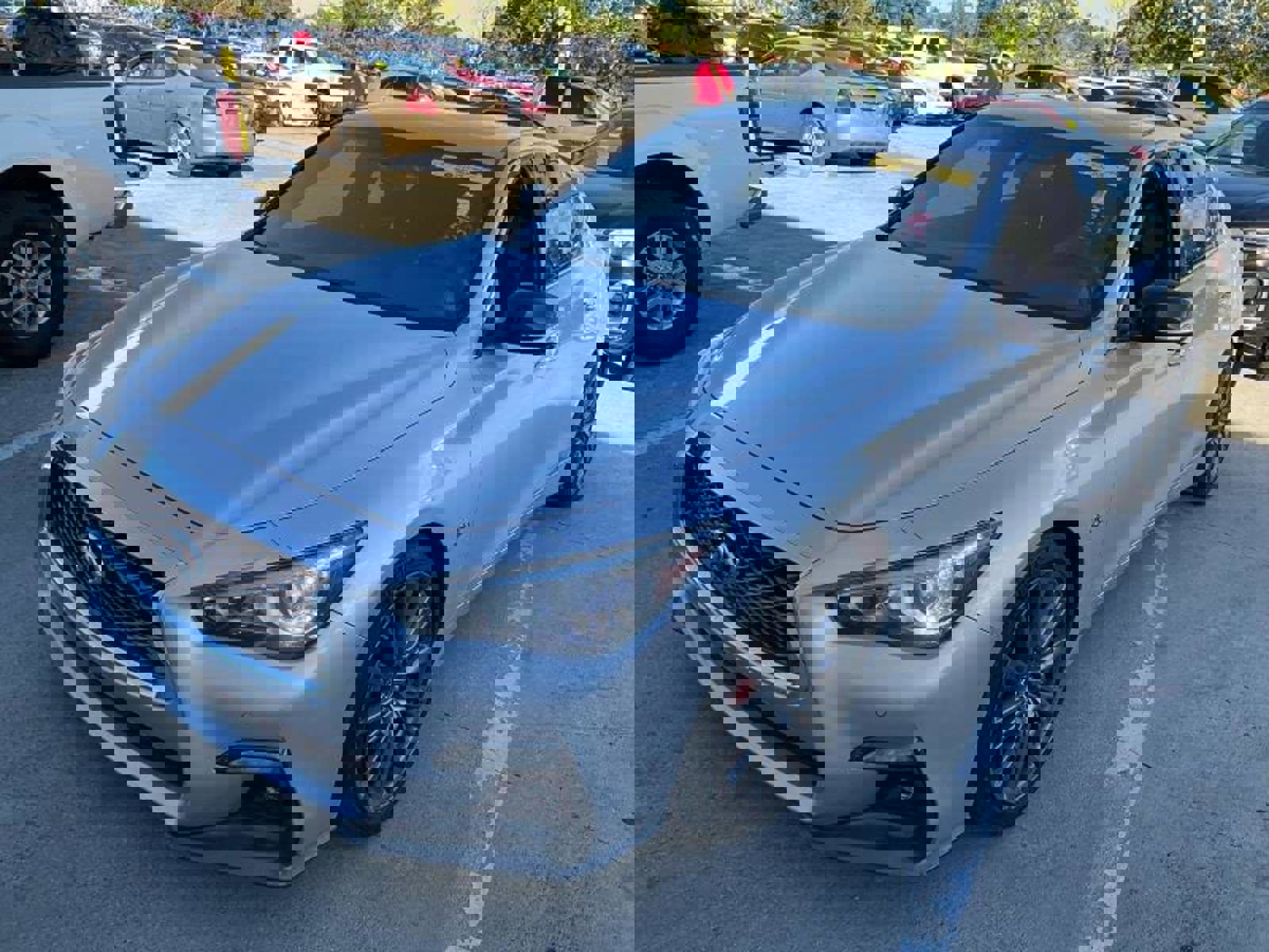 Used 2018 INFINITI Q50 Red Sport 400