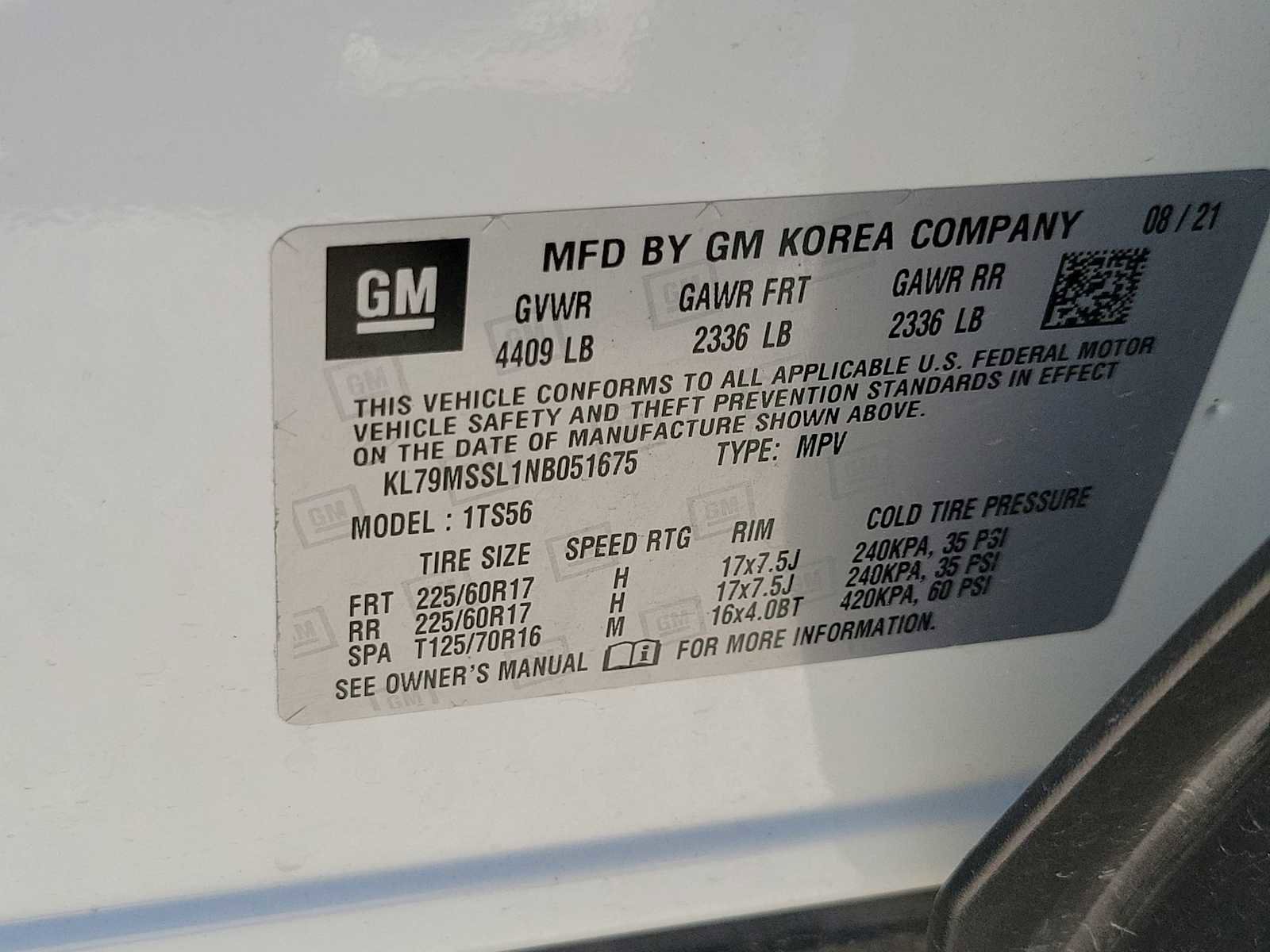 Used 2022 Chevrolet TrailBlazer ACTIV image 21