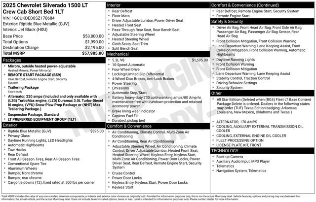 Certified 2025 Chevrolet Silverado 1500 LT image 7