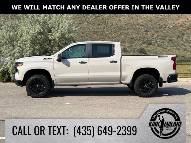 New 2026 Chevrolet Silverado 1500 Custom Trail Boss w/ Dark Appearance Package AWD/4WD image 2
