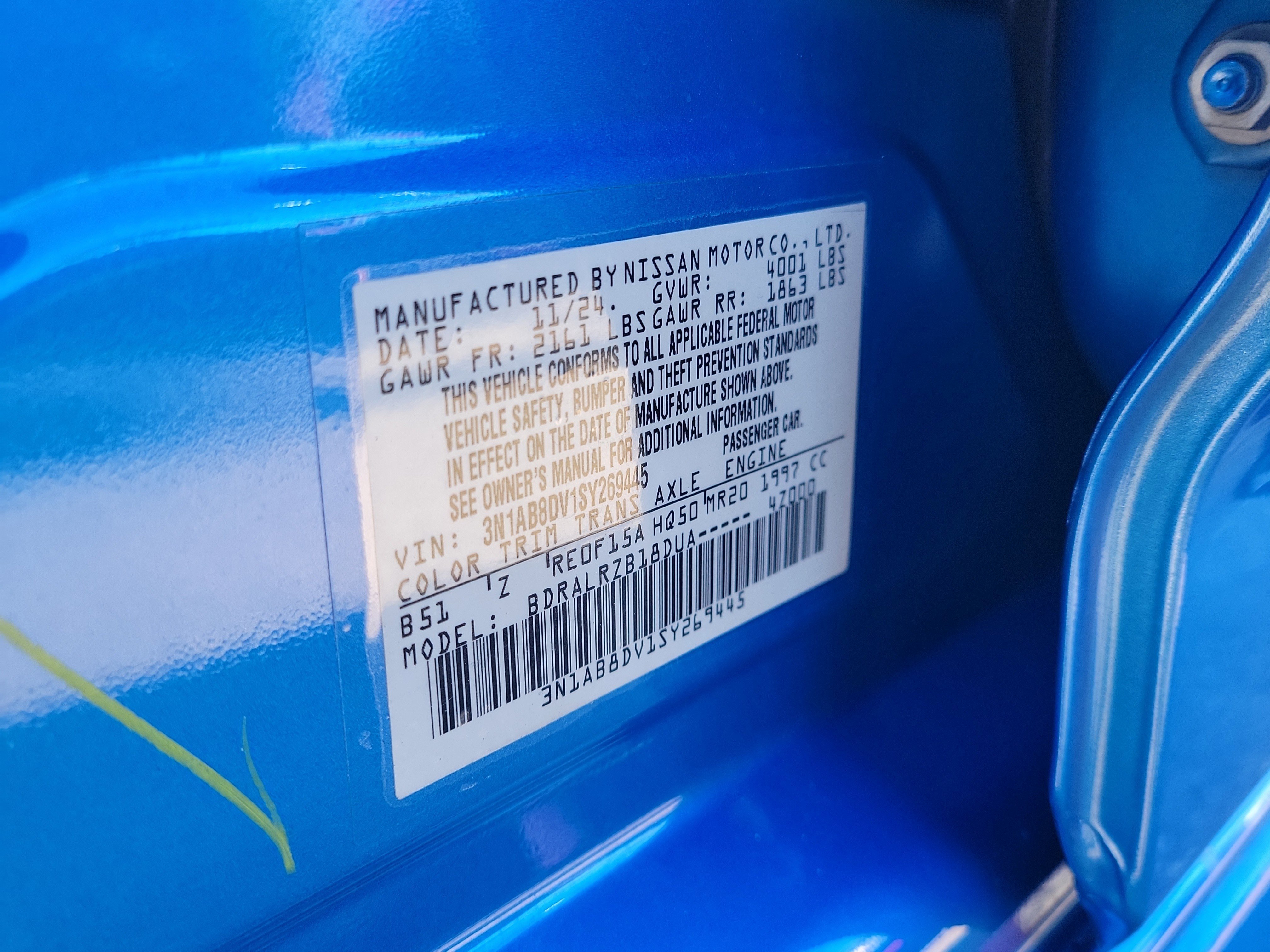 Certified 2025 Nissan Sentra SR image 34