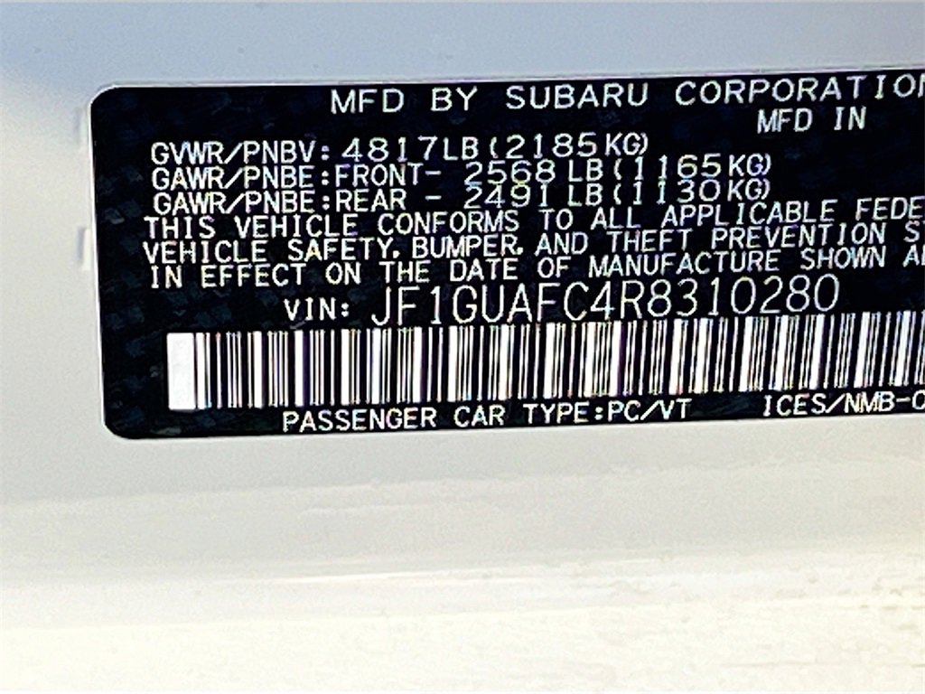 Used 2024 Subaru Impreza 2.0i Sport image 31