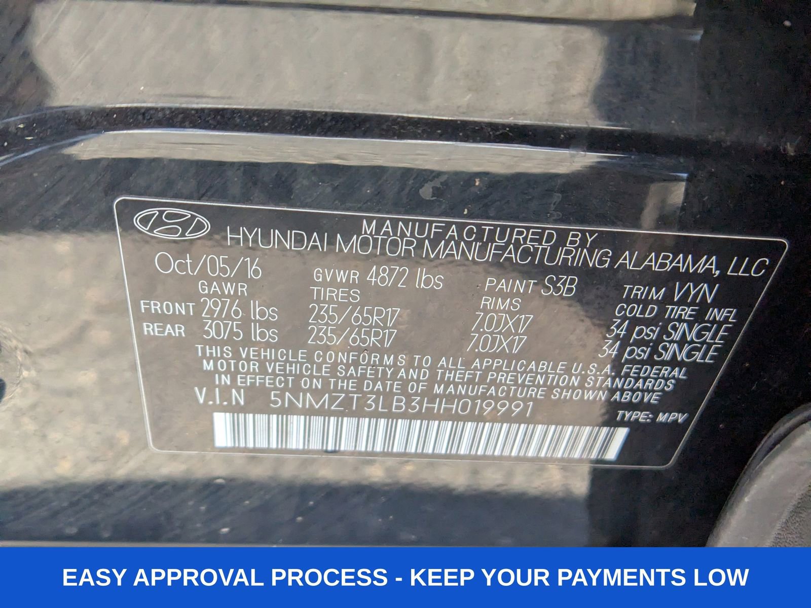 Used 2017 Hyundai Santa Fe Sport w/ Cargo Package FWD image 21