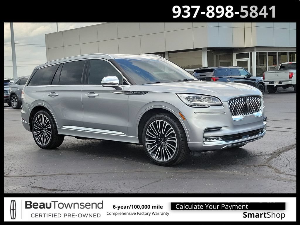 Certified 2022 Lincoln Aviator Black Label w/ Class IV Trailer Tow Package