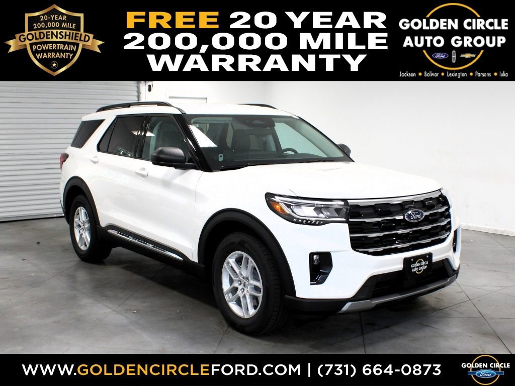 New 2025 Ford Explorer Active w/ Active Comfort Package