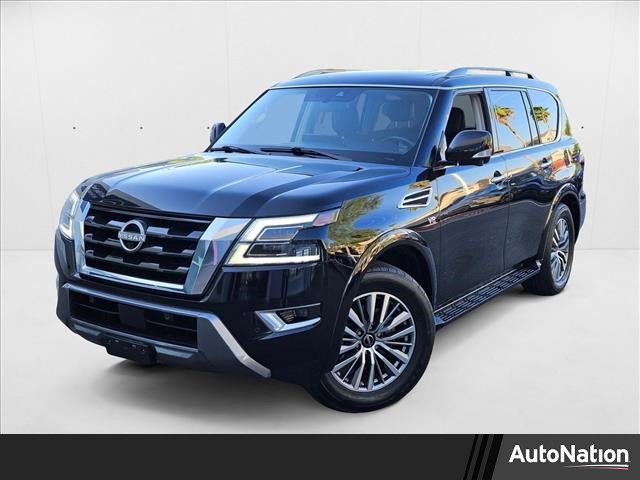 Used 2021 Nissan Armada SL w/ Captain's Chairs Package