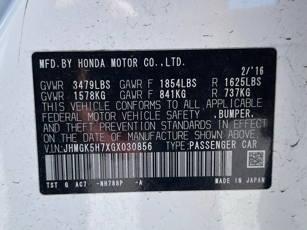 Used 2016 Honda Fit EX image 13