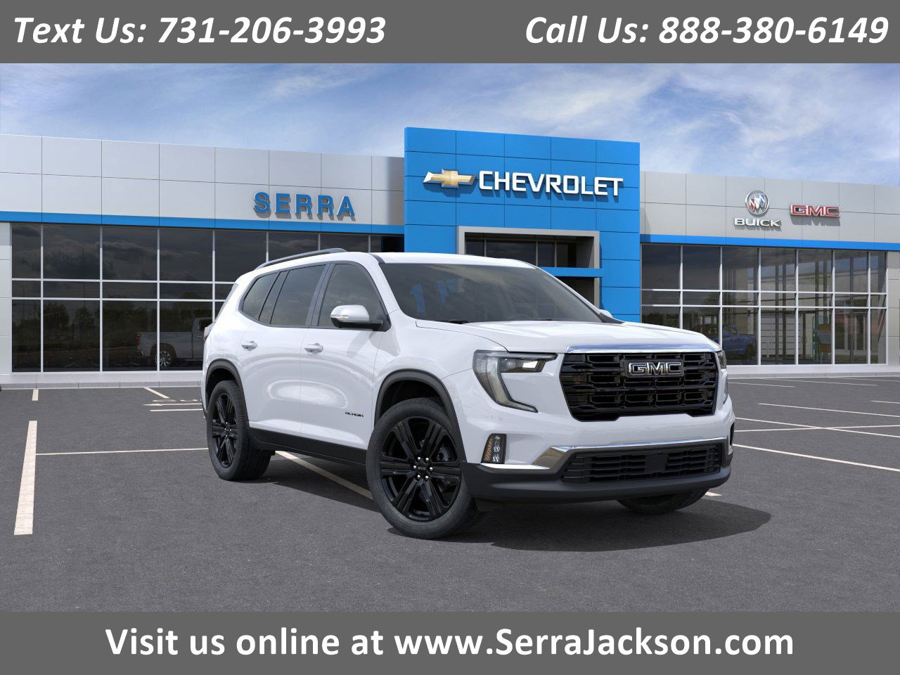 New 2026 GMC Acadia Elevation w/ Black Edition FWD image 1