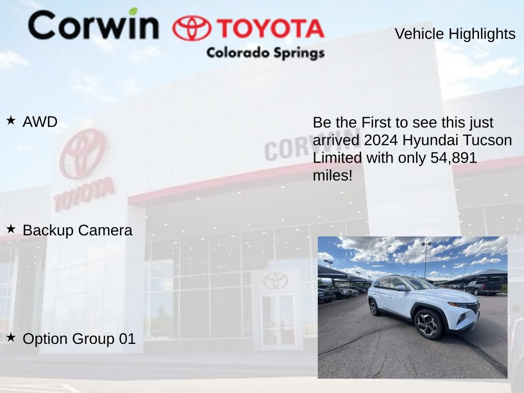Used 2024 Hyundai Tucson Limited AWD/4WD image 4