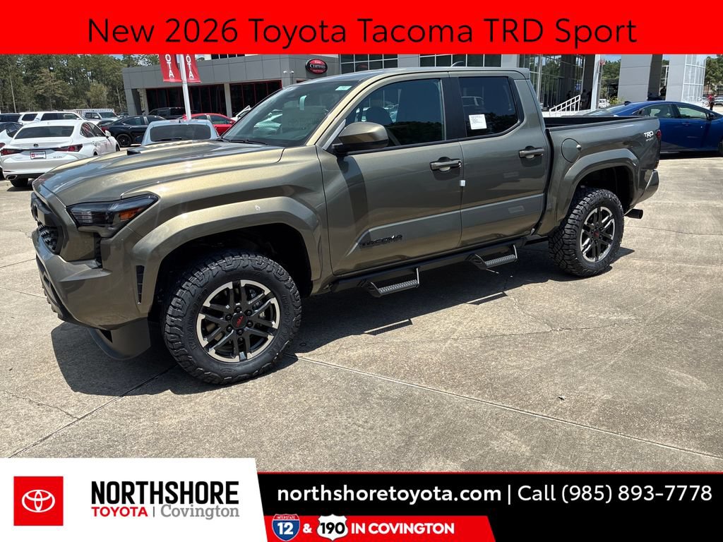 New 2026 Toyota Tacoma TRD Sport AWD/4WD 360° Tour