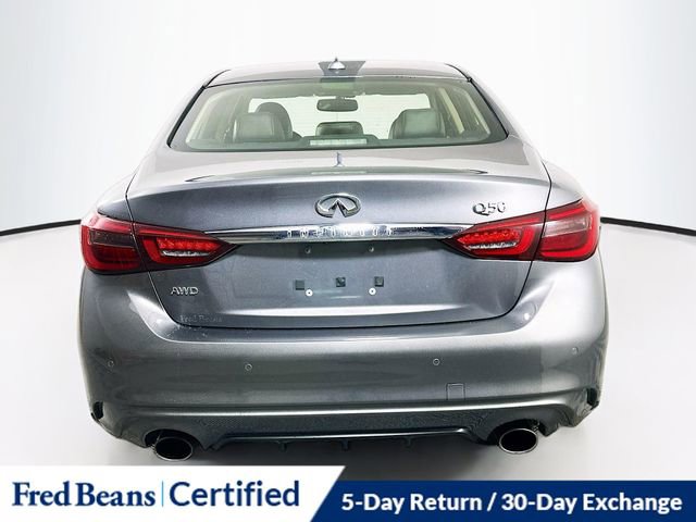 Used 2022 INFINITI Q50 Luxe w/ Cargo Package image 7