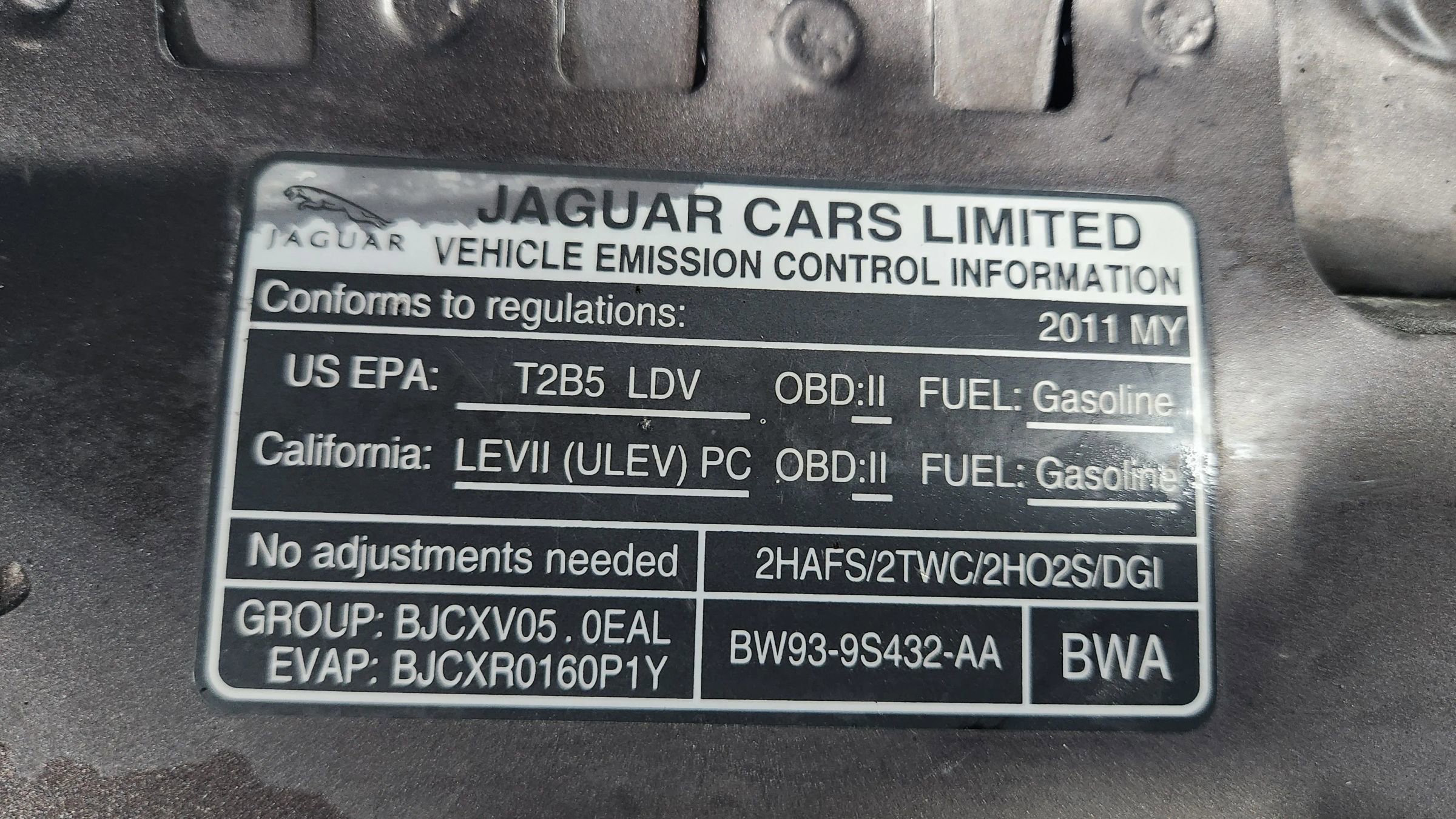 Used 2011 Jaguar XF Portfolio image 56