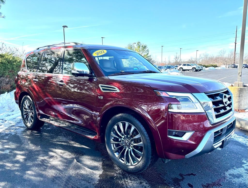 Used 2022 Nissan Armada Platinum w/ Captain's Chairs Package image 8