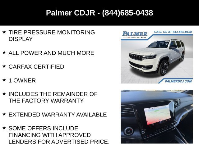 Used 2023 Jeep Wagoneer Series III w/ Premium Group I RWD image 30