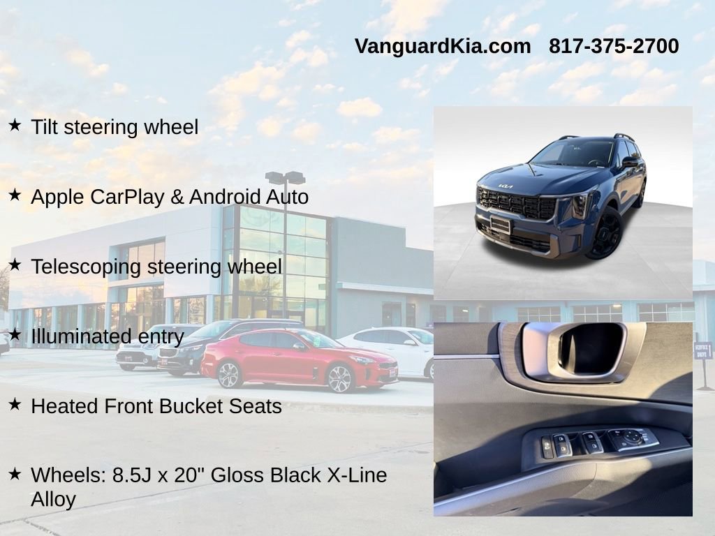 Certified 2024 Kia Sorento X-Line EX image 24